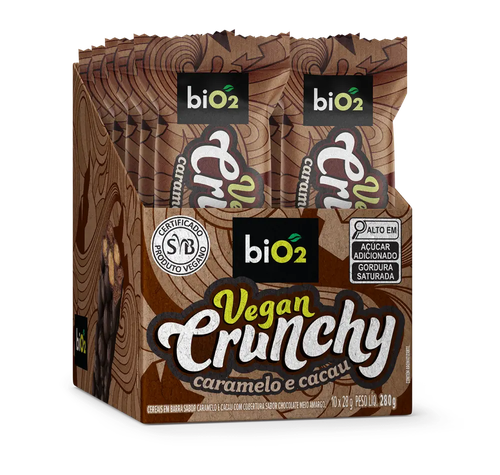 BIO2 VEGAN CRUNCHY CARAM./CACAU DP