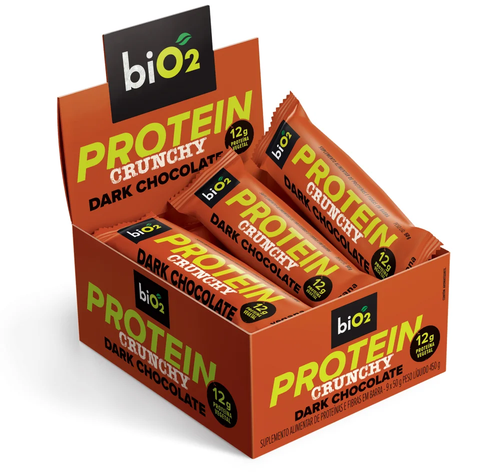 BIO2 PROTEIN CRUNCHY DARK CHOC. DP