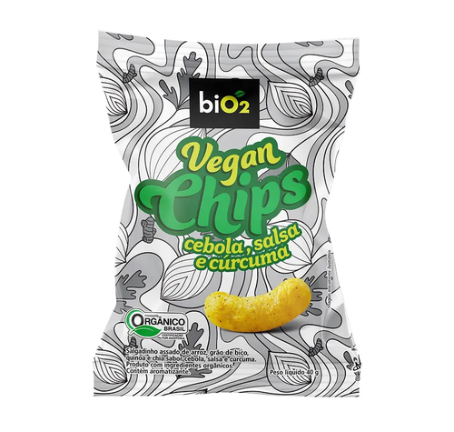 BIO2 VEGAN CHIPS CEB./SALSA/CURCUMA