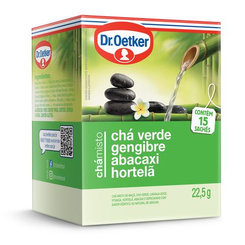 CHA OETKER C/15 VERDE GEN./ABAC./HORTELA