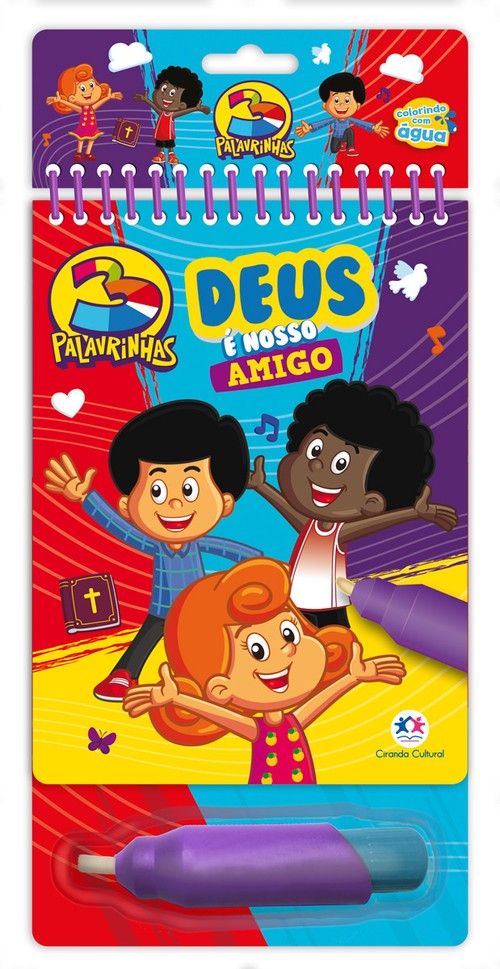 COLORINDO C/AGUA 3 PALAVRINHAS