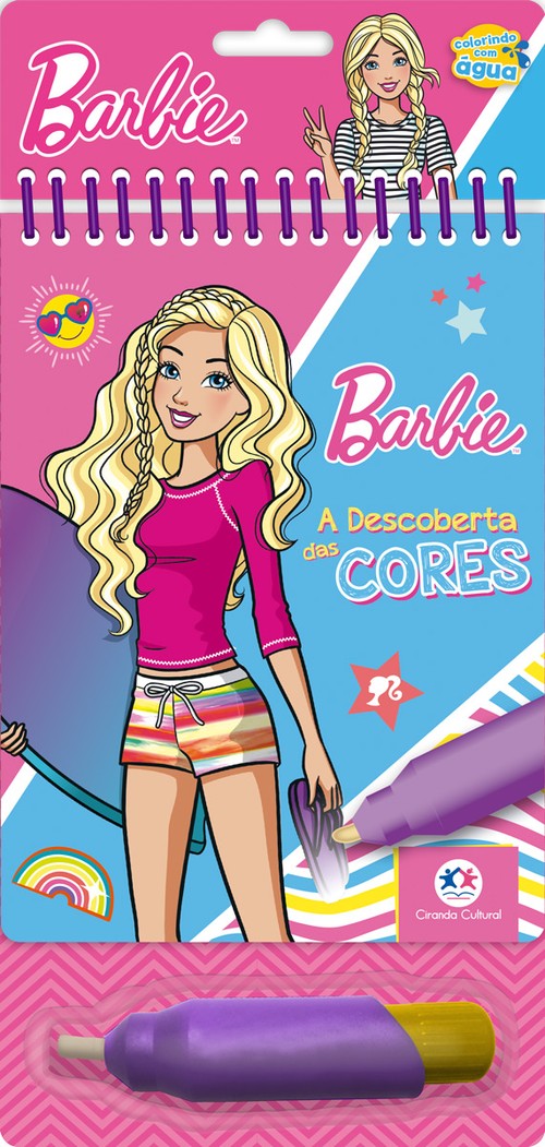 COLORINDO C/AGUA BARBIE