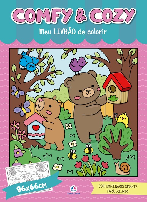 LIVRAO P/COLORIR COMFY & COZY