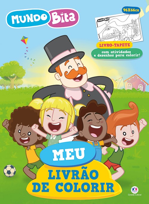 LIVRAO P/COLORIR MUNDO BITA*