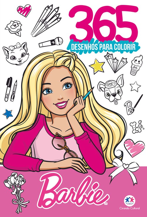 365 DESENHOS P/COLORIR BARBIE