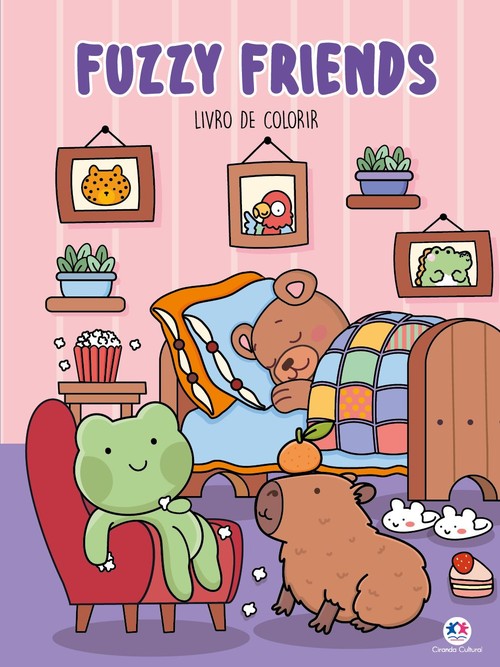 LIVRO P/COLORIR FUZZI FRIENDS