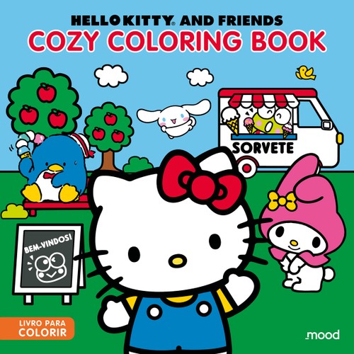 LIVRO P/COLORIR COZE HELLO KITTY