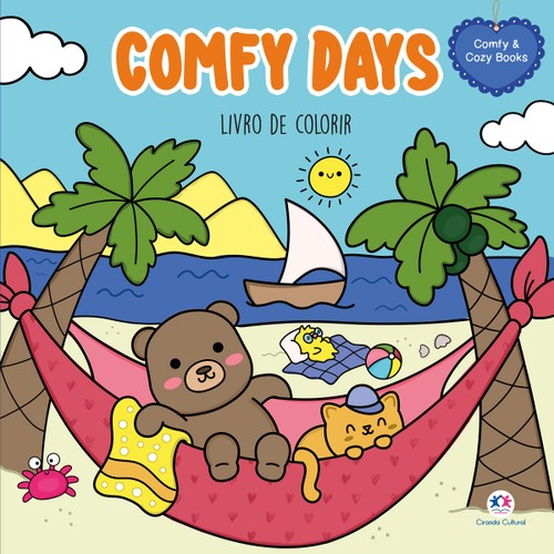 LIVRO P/COLORIR COMFY DAYS