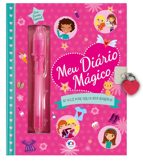 MEU DIARIO MAGICO ROSA