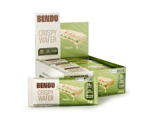BENDU CRISPY WAFER PISTACHE