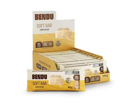 BENDU SOFT BAR LEITE EM PO