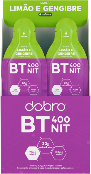 DOBRO GEL BT 400NIT LIMAO E GENGIBRE