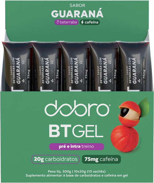 DOBRO GEL BT C/CAFEINA GUARANA