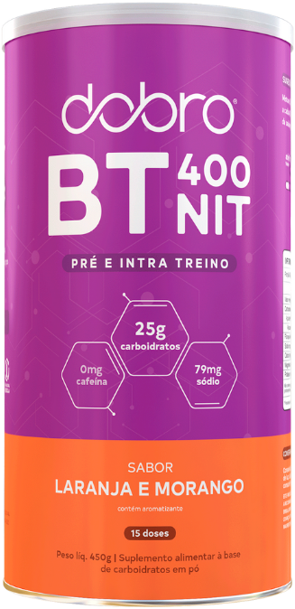 DOBRO BT NITRATO LARANJA E MORANGO