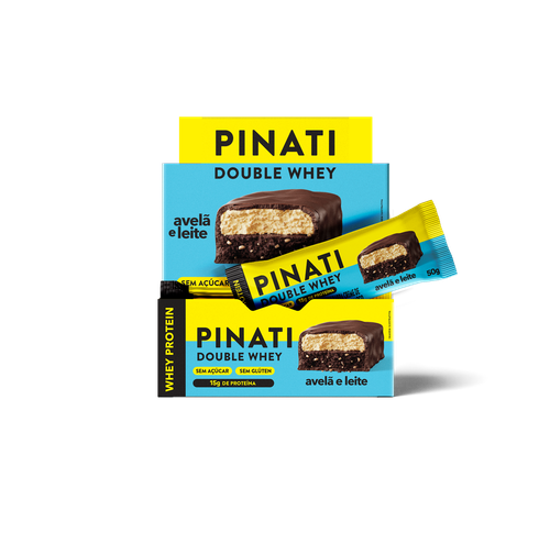 PINATI DOUBLE WHEY LEITE C/AVELA