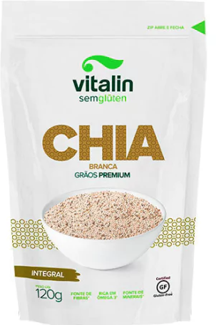 VITALIN CHIA EM GRAOS BRANCA