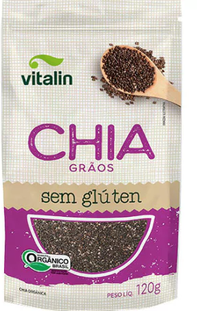 VITALIN CHIA EM GRAOS ORGANICA
