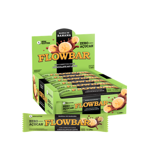 FLOWBAR ZERO CHOC. AO LEITE DP
