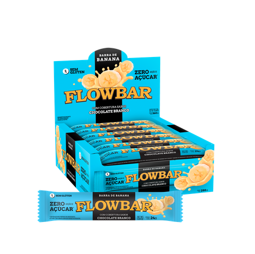 FLOWBAR ZERO CHOC.BRANCO DP