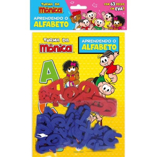 LIVRO ALFABETO TURMA DA MONICA