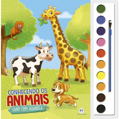 LIVRO AQUARELA ANIMAIS