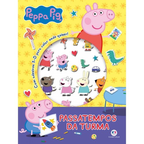 LIVRO ADESIVOS PEPPA PIG