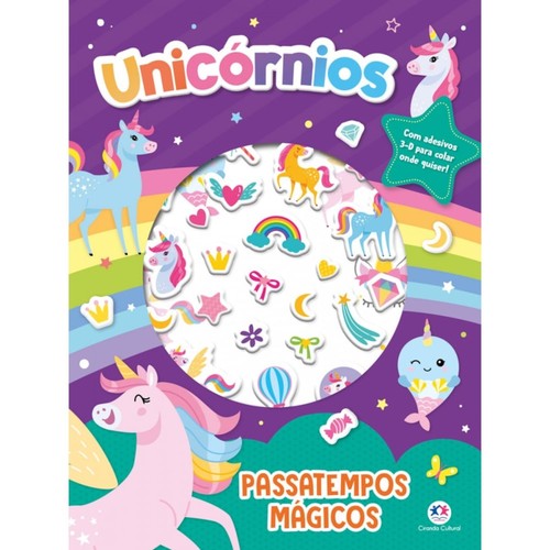 LIVRO ADESIVOS UNICORNIOS