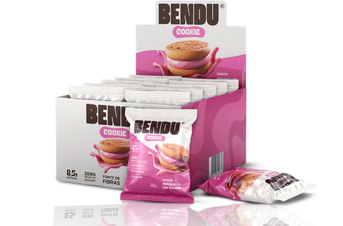 BENDU COOKIES MARSHMALLOW C/MORANGO