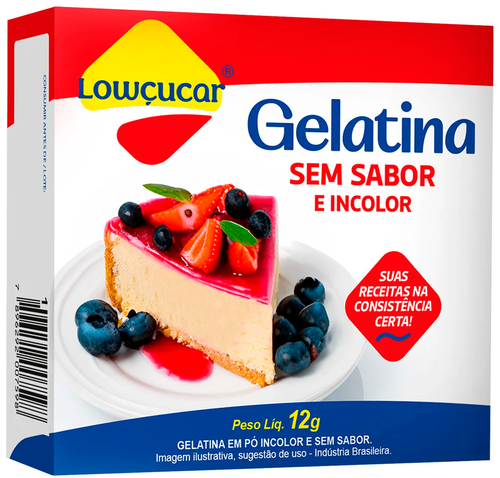 GELAT. LOWCUCAR SEM SABOR