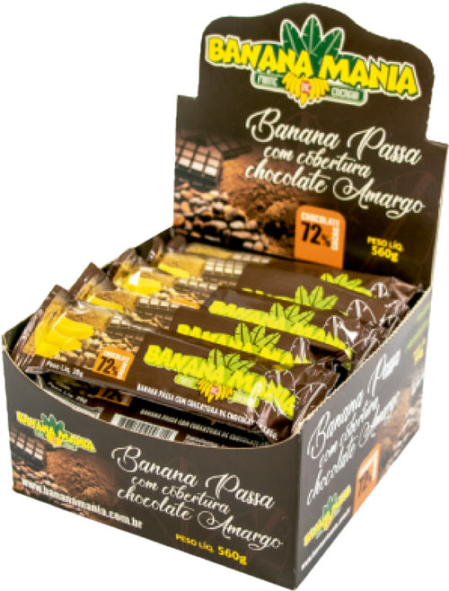 BANANA MANIA C/CHOC 70% AMARGO