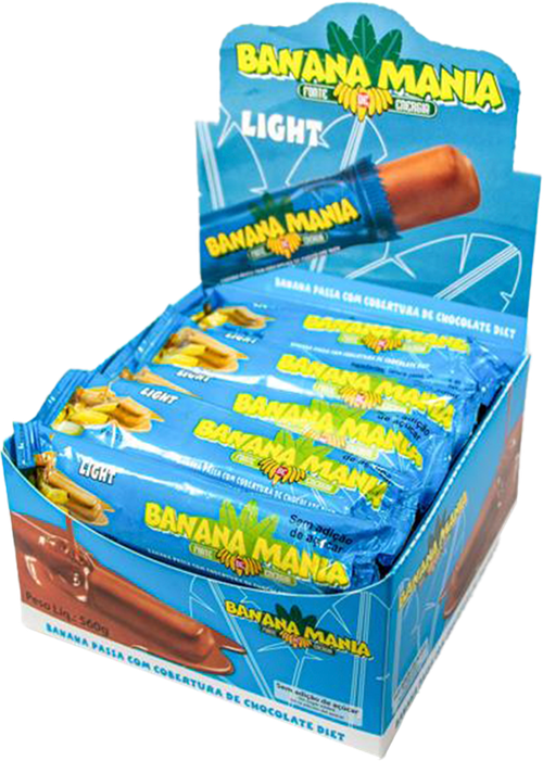 BANANA MANIA C/CHOC. AO LEITE LIGHT