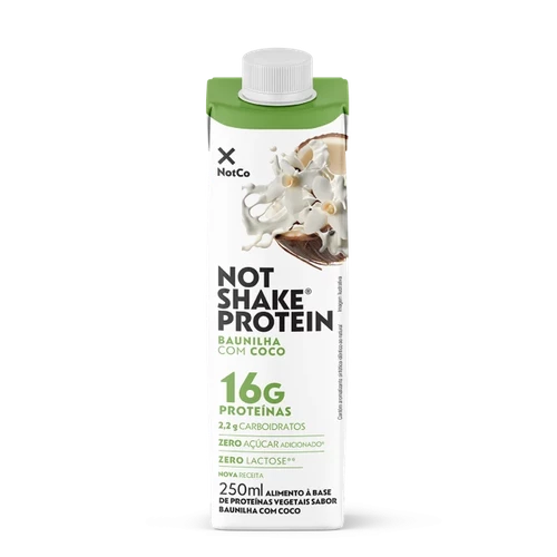 NOTSHAKE PROTEIN BAUNILHA/COCO