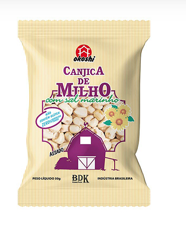 CANJICA DE MILHO C/SAL OKOSHI