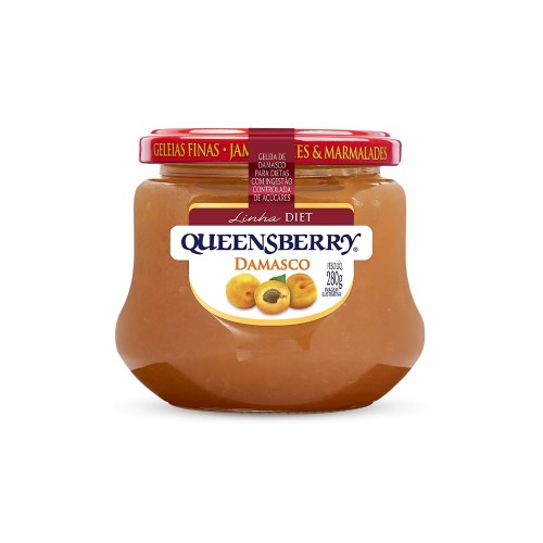 GELEIA DIET DAMASCO QUEENSBERRY