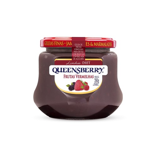 GELEIA DIET FR.VERMELHAS QUEENSBERRY