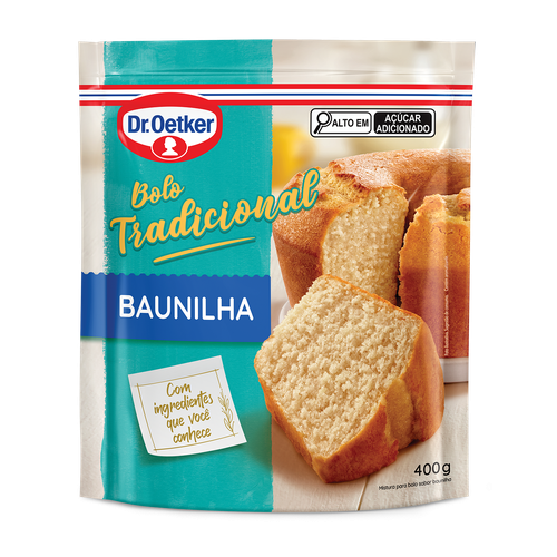 BOLO OETKER BAUNILHA