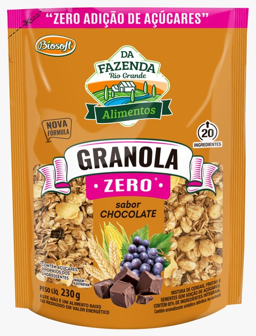 GRANOLA LIGHT CHOCOLATE DA FAZENDA