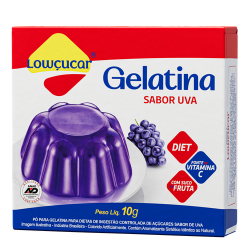 GELAT. LOWCUCAR DIET UVA