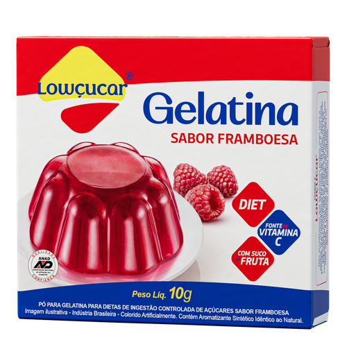 GELAT. LOWCUCAR DIET FRAMBOESA