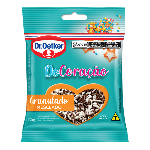 CONFEITO CHOC. GRANUL. MESCLADO OETKER
