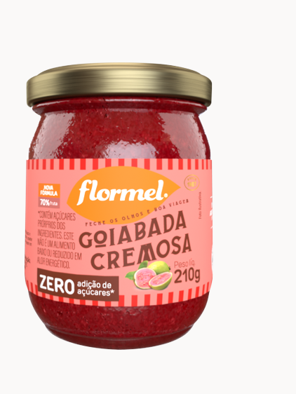 FLORMEL GOIABADA CREMOSA ZERO