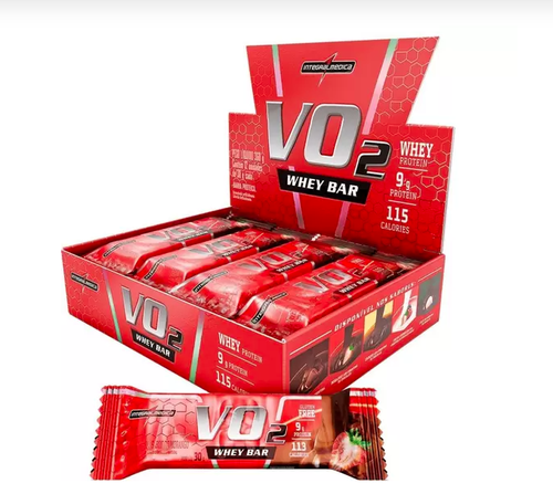 VO2 WHEY BAR MORANGO
