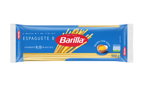 ESPAGUETE 8 C/OVOS BARILLA