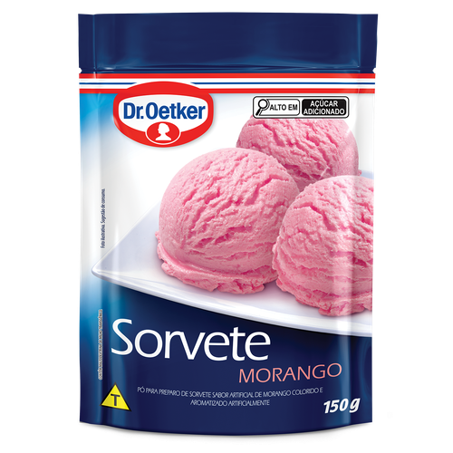 SORVETE DE MORANGO OETKER