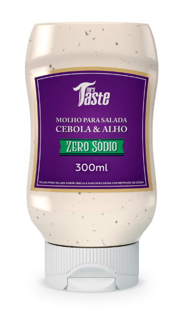 TASTE MOLHO P/SALADA CEBOLA/ALHO