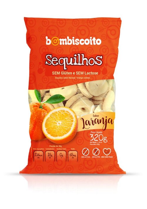 BOM BISC.SEQUILHOS ZERO LARANJA